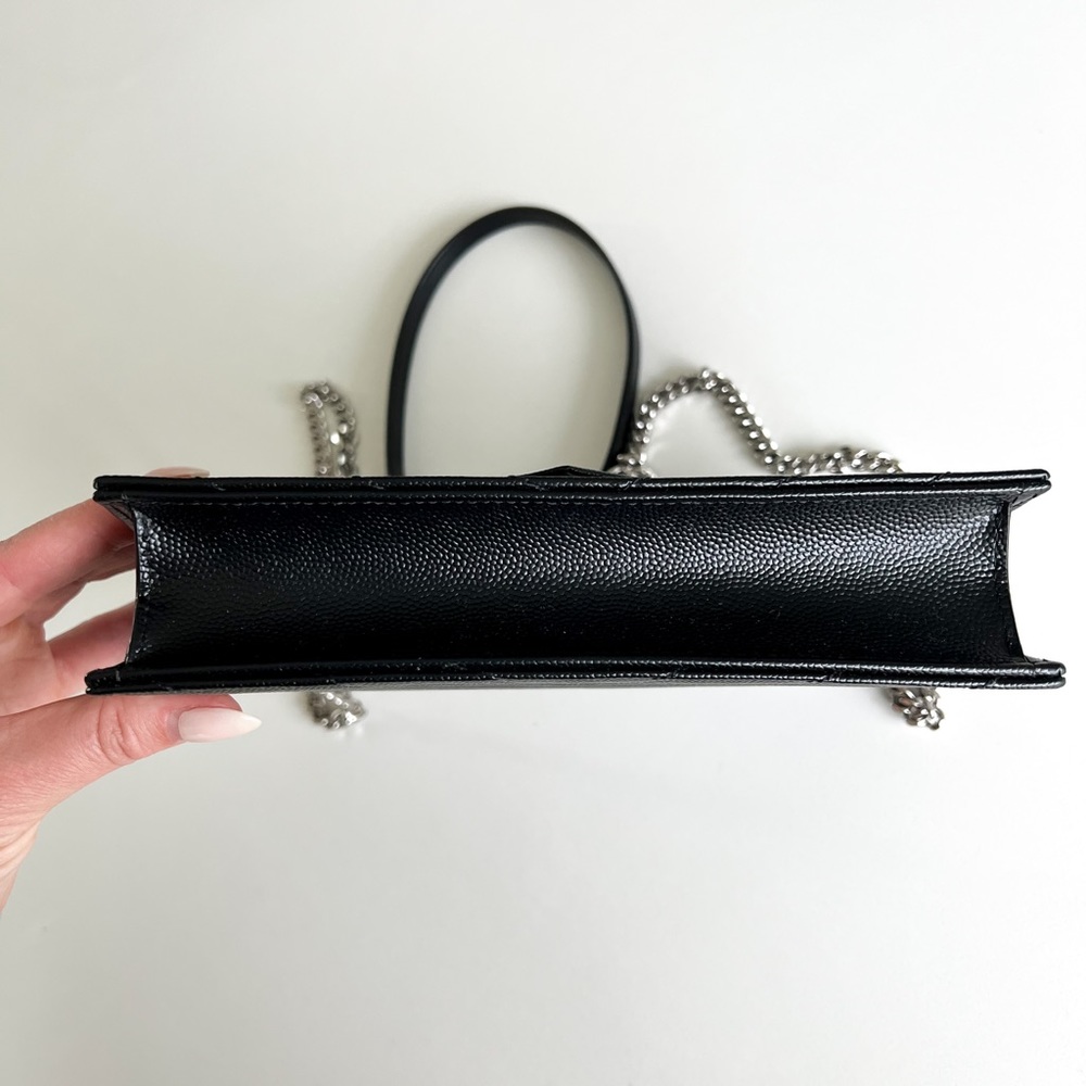 Saint Laurent Cassandre Leather Shoulder Bag - Picture 7 of 15